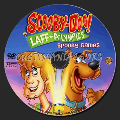Scooby Doo Laff A Lympics Spooky Games dvd label