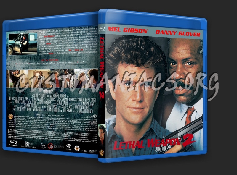 Lethal Weapon Collection blu-ray cover