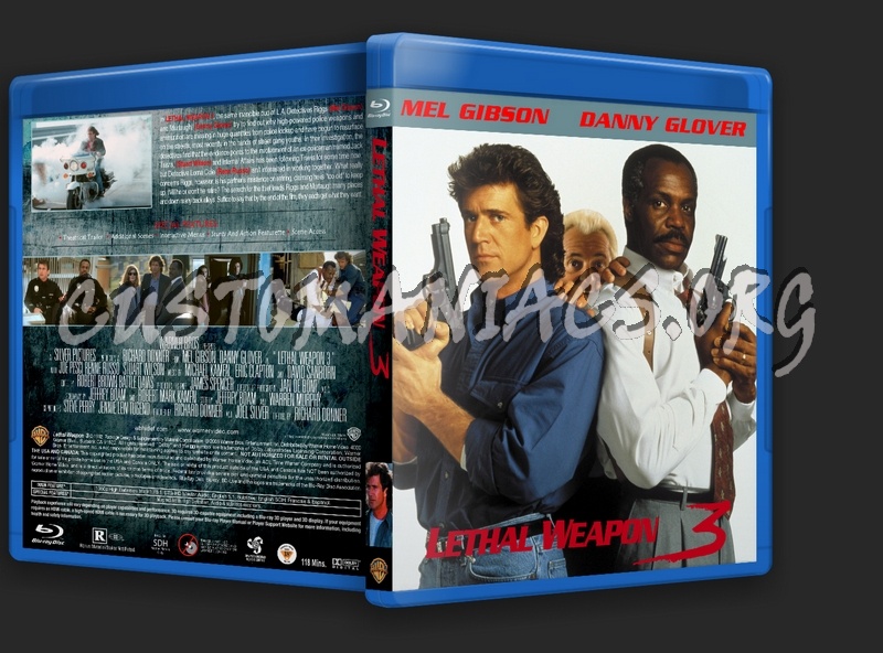 Lethal Weapon Collection blu-ray cover