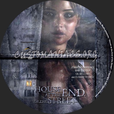 House at the End of the Street dvd label