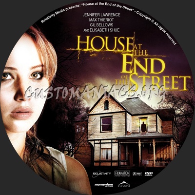 House at the End of the Street dvd label