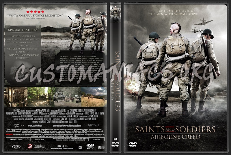 Saints and Soldiers: Airborne Creed dvd cover