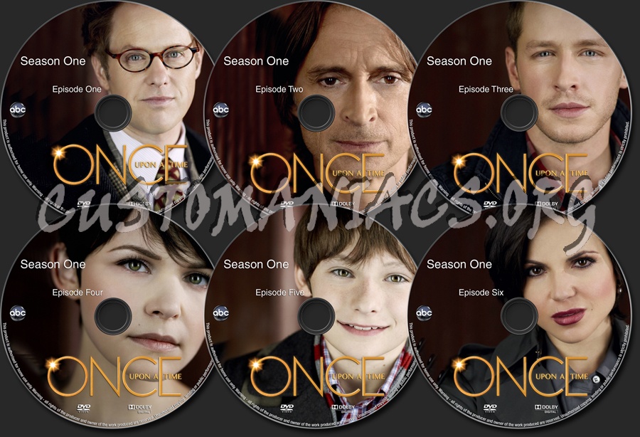 Once Upon A Time - Season One dvd label