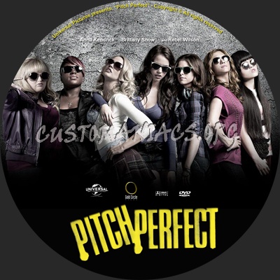 Pitch Perfect dvd label