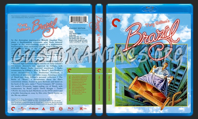 051 - Brazil blu-ray cover