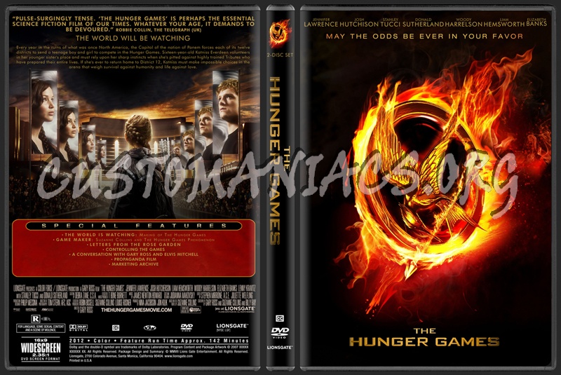 Hunger Games 2-Disc Edition dvd cover