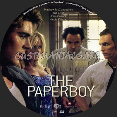 The Paperboy dvd label