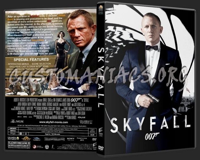 Skyfall dvd cover