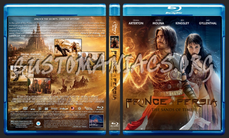 Prince Of Persia blu-ray cover