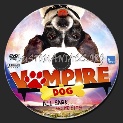 Vampire Dog dvd label