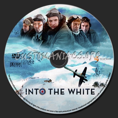 Into the White dvd label