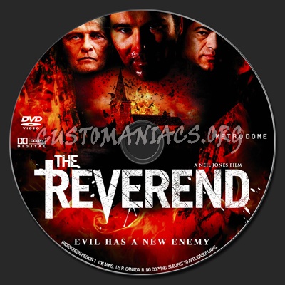 The Reverend dvd label