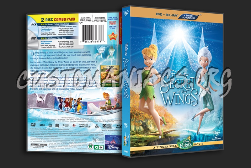 Secret of the Wings dvd cover
