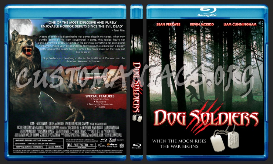 Dog Soldiers blu-ray cover