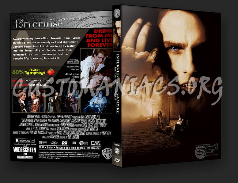 Interview with the Vampire dvd cover