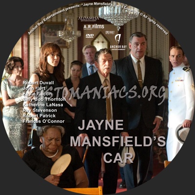 Jayne Mansfield's Car dvd label
