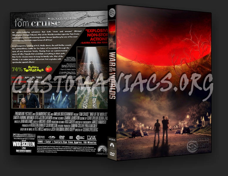 War of the Worlds dvd cover