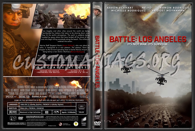 Battle Los Angeles dvd cover