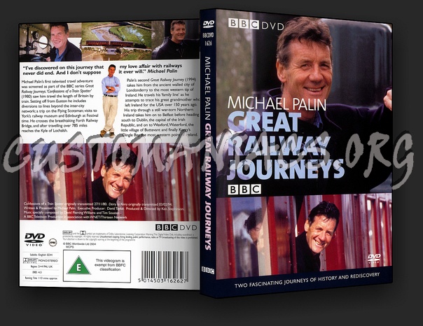 Michael Palin Great Railway Journeys Of The World dvd cover