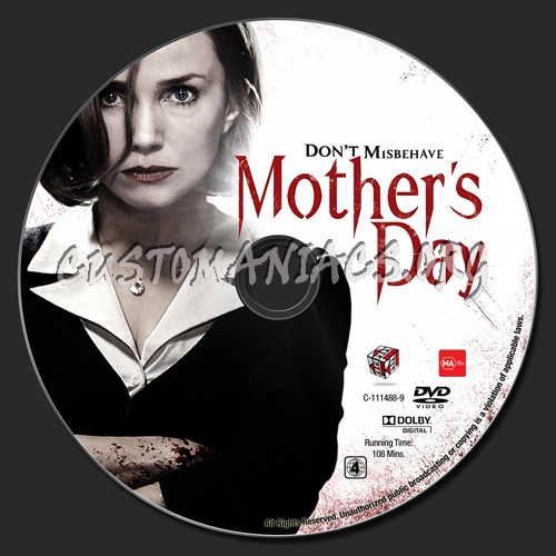 Mother's Day (2011) dvd label