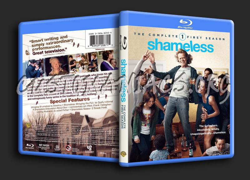 Shameless Season 1 blu-ray cover