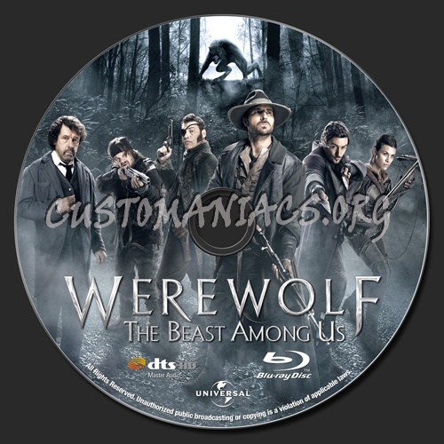 Werewolf The Beast Among Us blu-ray label