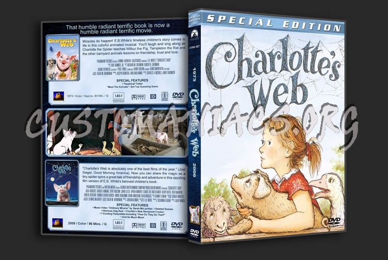 Charlotte's Web Double Feature dvd cover