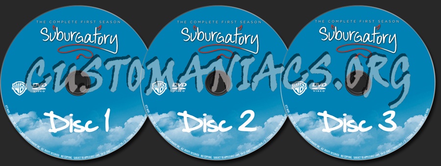 Suburgatory Season 1 dvd label