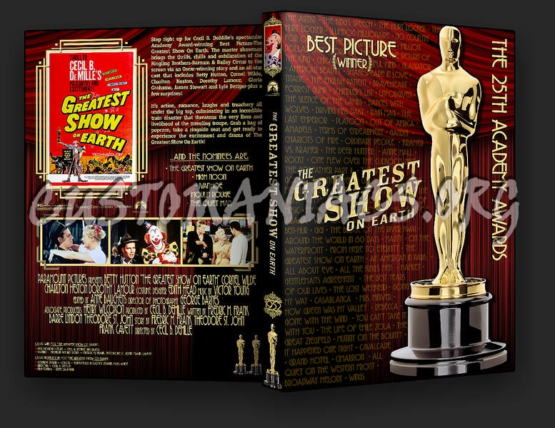 The Greatest Show on Earth dvd cover