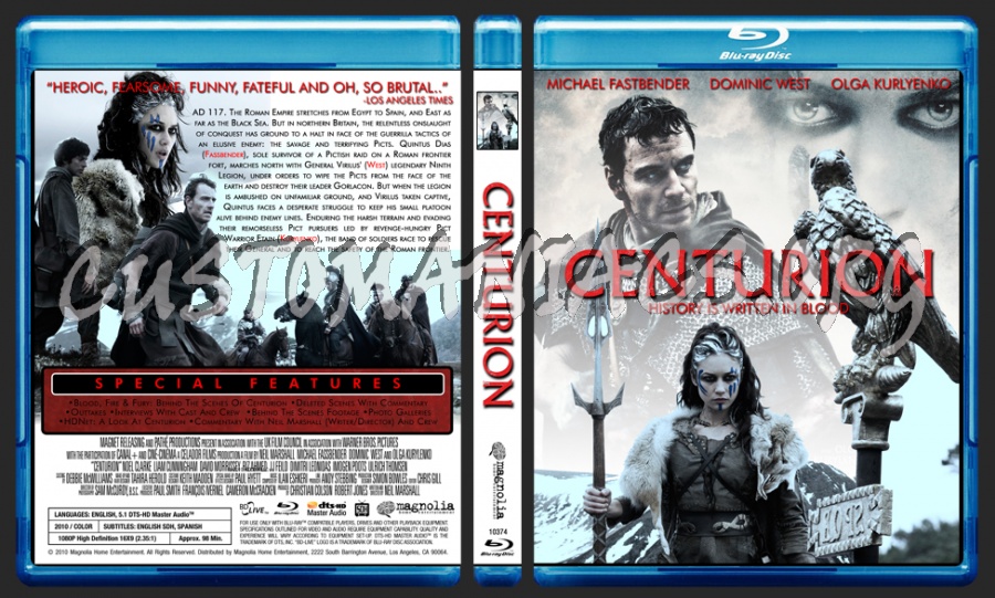 Centurion blu-ray cover