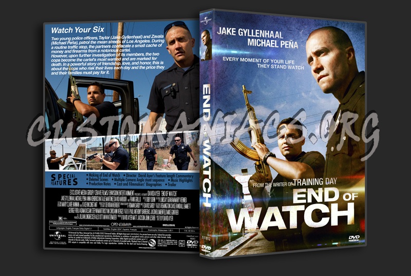 End of Watch dvd cover