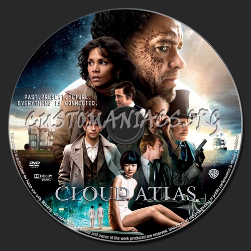 Cloud Atlas dvd label