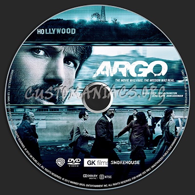 Argo dvd label