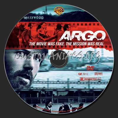 Argo dvd label