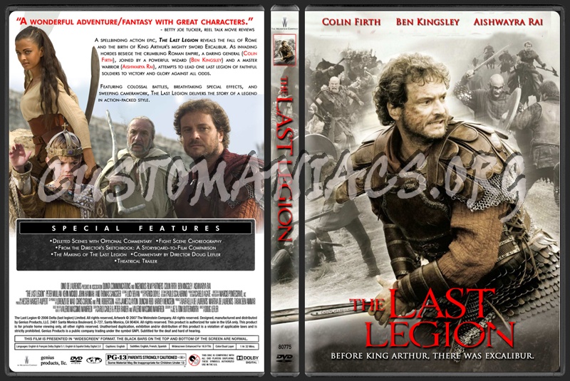 The Last Legion dvd cover