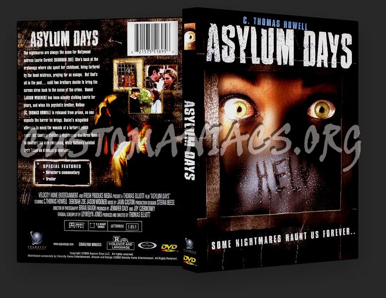 Asylum Days dvd cover