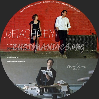 Detachment dvd label