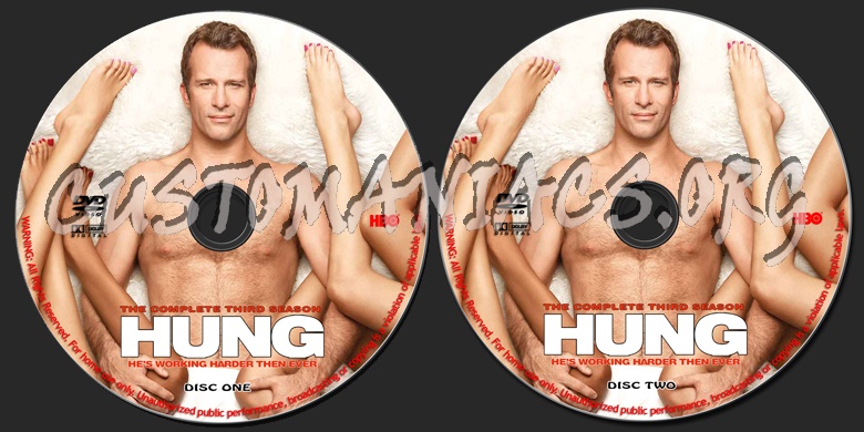 Hung - Season 3 dvd label