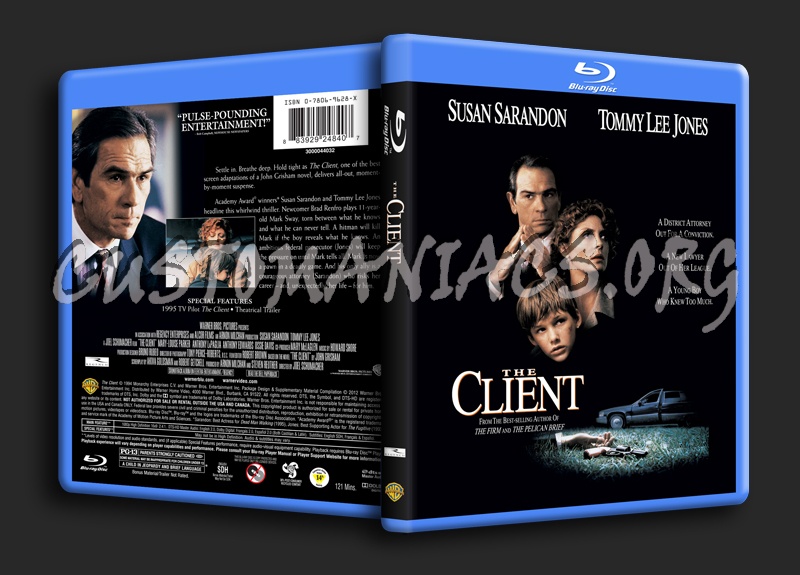The Client blu-ray cover