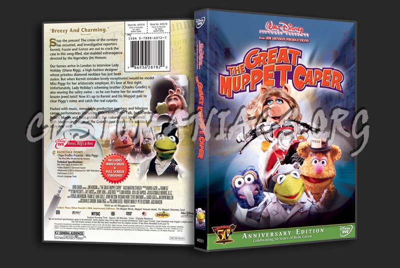 The Great Muppet Caper dvd cover