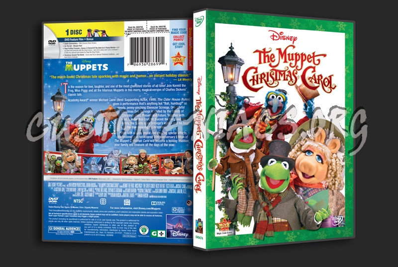 The Muppet Christmas Carol dvd cover