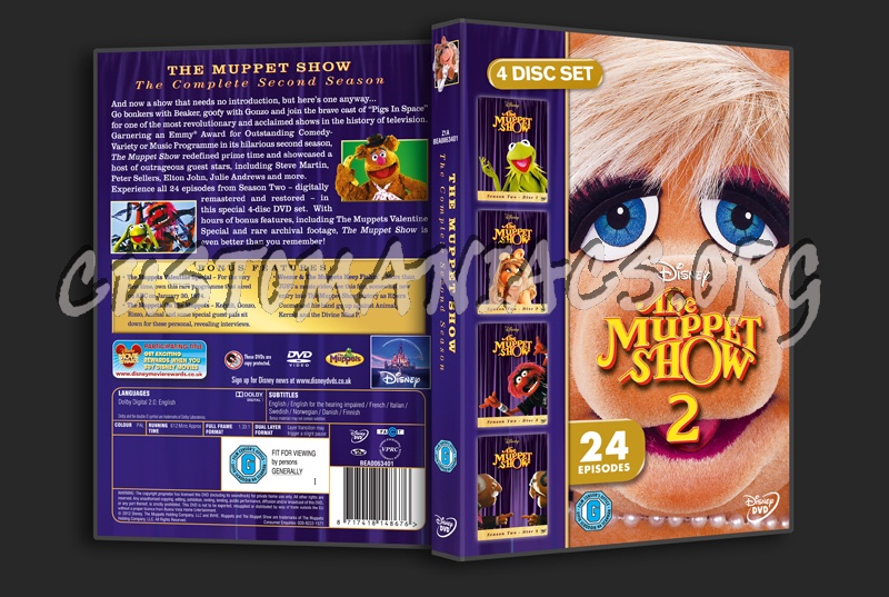 The Muppet Show Season 2 dvd cover