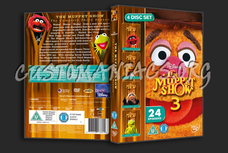 The Muppet Show Season 3 dvd cover