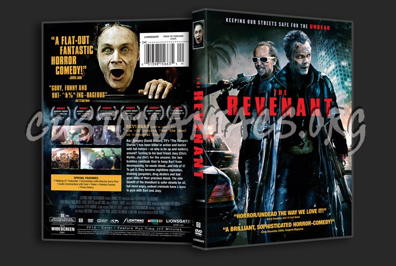 The Revenant dvd cover