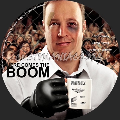 Here Comes The Boom dvd label