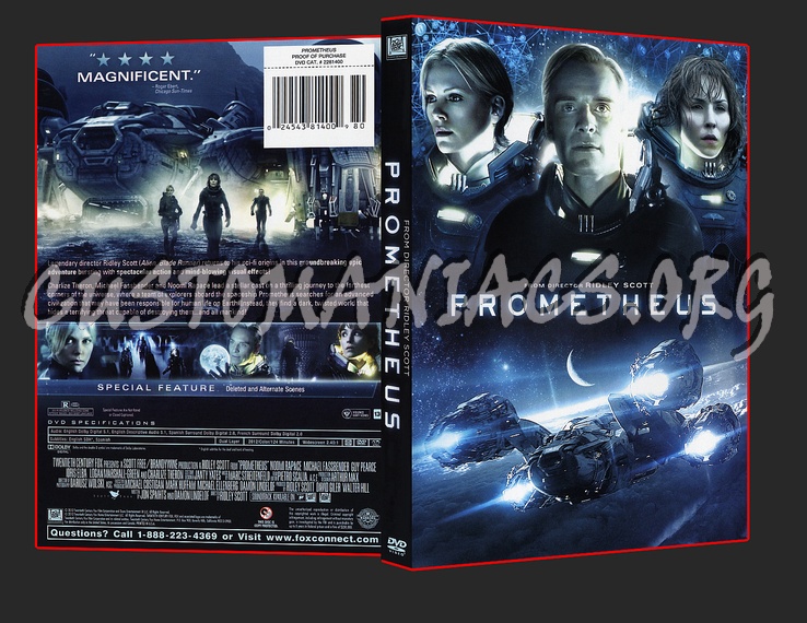 Prometheus dvd cover