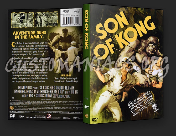 Son of Kong dvd cover