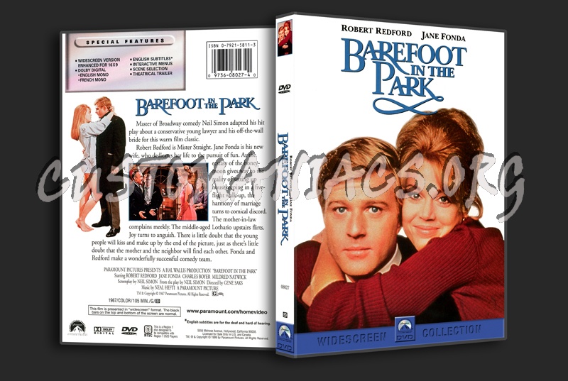 Barefoot in the Park dvd cover