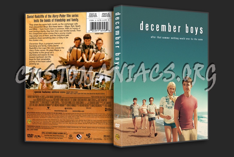 December Boys dvd cover