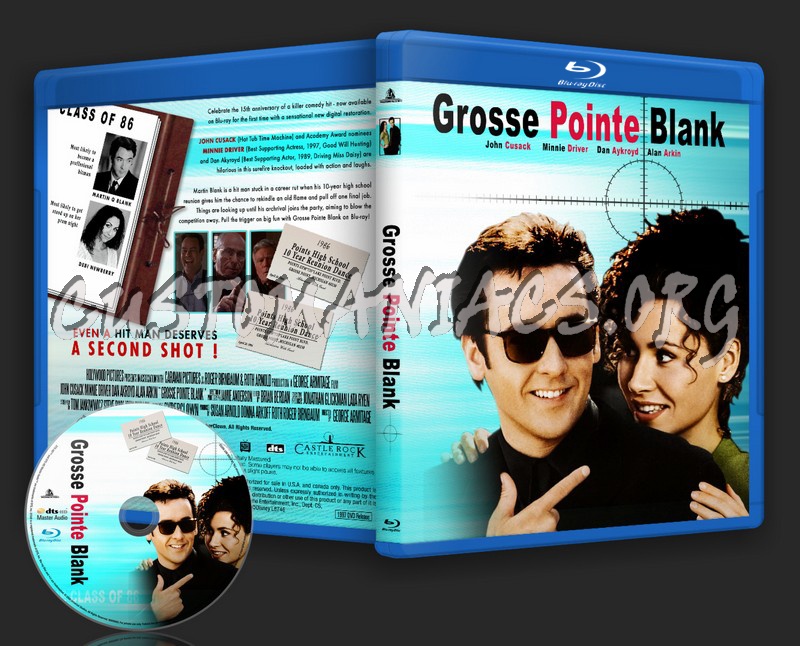 Grosse Pointe Blank blu-ray cover